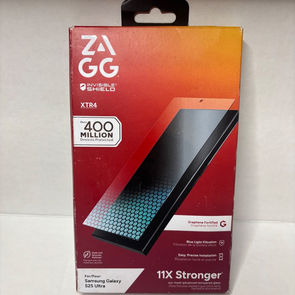 ZAGG InvisibleShield Glass XTR4 â€" Galaxy S25 Ultra